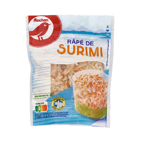  Râpé De Surimi Auchan code EAN 3596710491759 