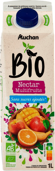 Bio Nectar Multifruits Auchan