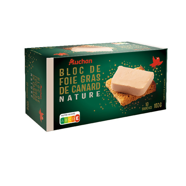  Bloc De Foie Gras De Canard Auchan code EAN 3596710493760 