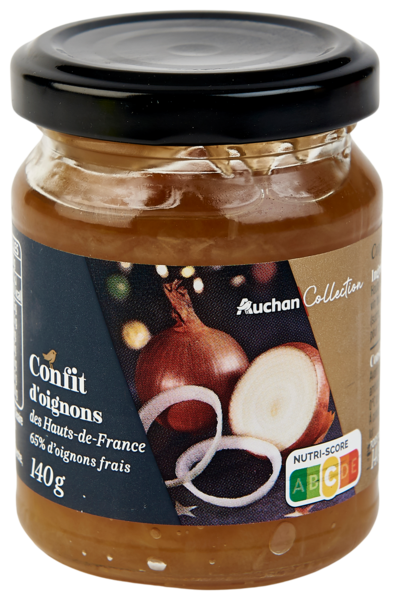  Confit D'oignons Des Hauts-De-France Auchan Collection code EAN 3596710493838 