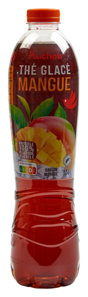  Boisson Au Thé Saveur Mangue Auchan code EAN 3596710496402 