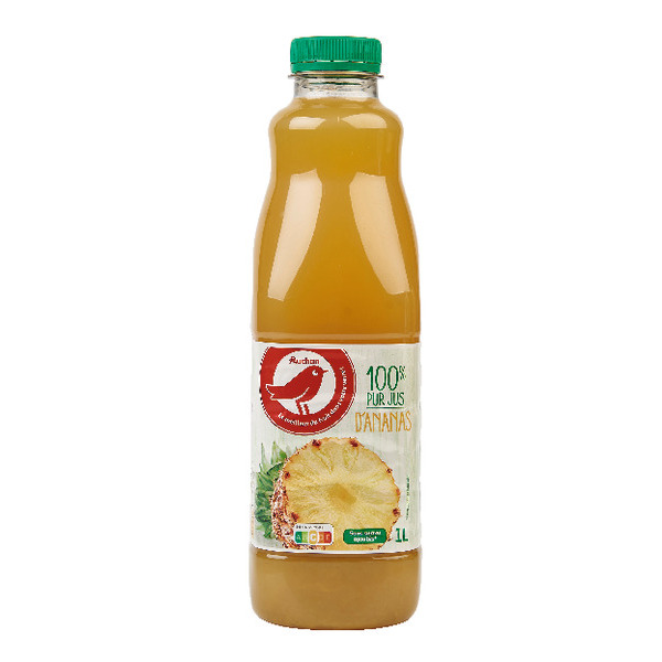 Pur Jus D'ananas Auchan  code EAN 3596710510276 