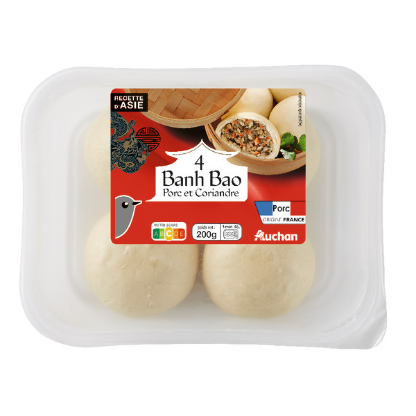  Banh Bao Auchan code EAN 3596710510825 