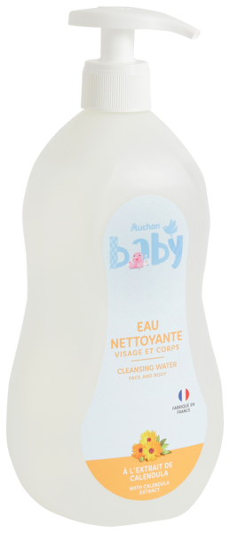 Eau Nettoyante Auchan Baby  code EAN 3596710510979 