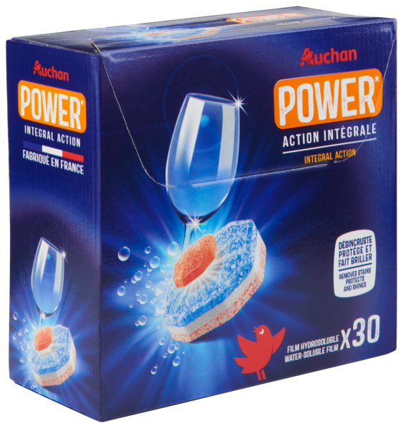  Pastille Lave Vaisselle Power Auchan code EAN 3596710513635 