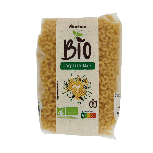 Coquillettes Auchan Bio 3596710516001 
