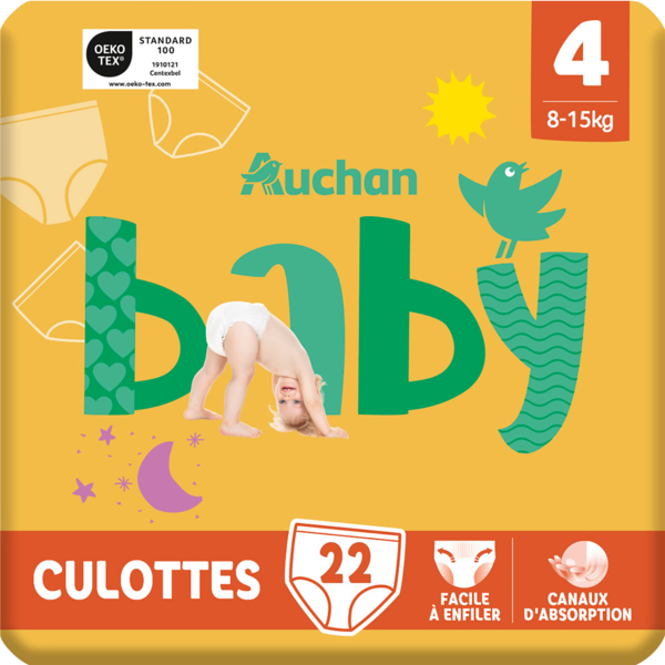  Culottes Auchan Baby code EAN 3596710519361 