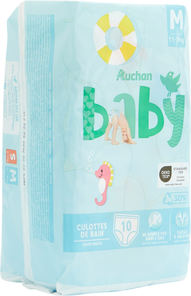  Culottes De Bain Auchan Baby code EAN 3596710519477 