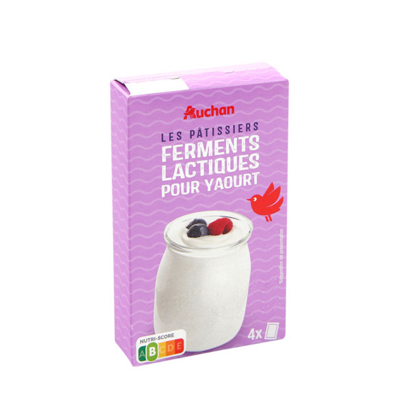  Ferments Lactiques Pour Yaourt Auchan code EAN 3596710522606 