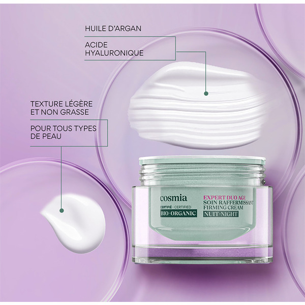  Crème De Nuit Expert Duo Anti Âge Cosmia code EAN 3596710524440 