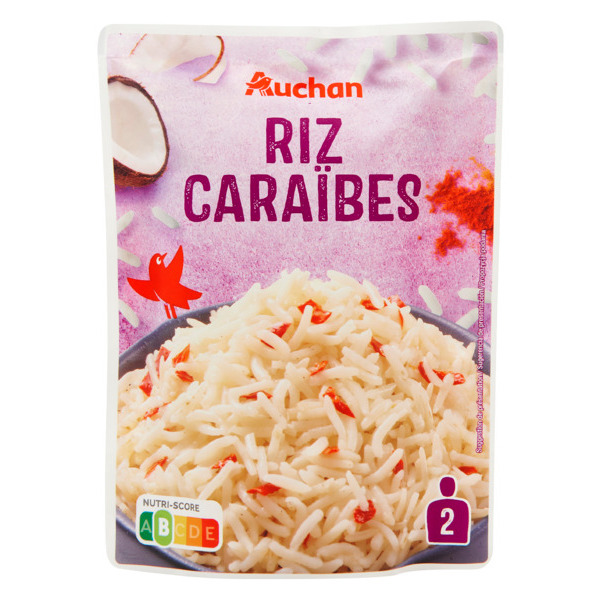  Riz Caraïbes Auchan code EAN 3596710526765 