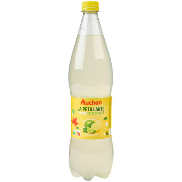 La Pétillante Citron - Citron Vert Auchan 3596710528394 