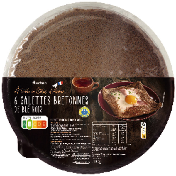 Galettes Bretonnes Auchan À Table En France code EAN 3596710530311 