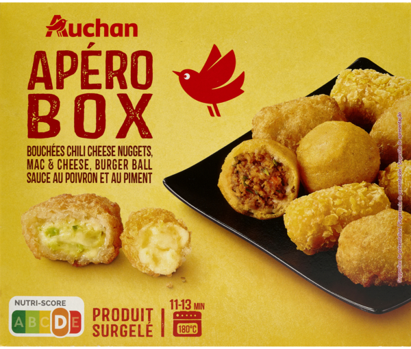  Apéro Box Surgelé Auchan code EAN 3596710530403 