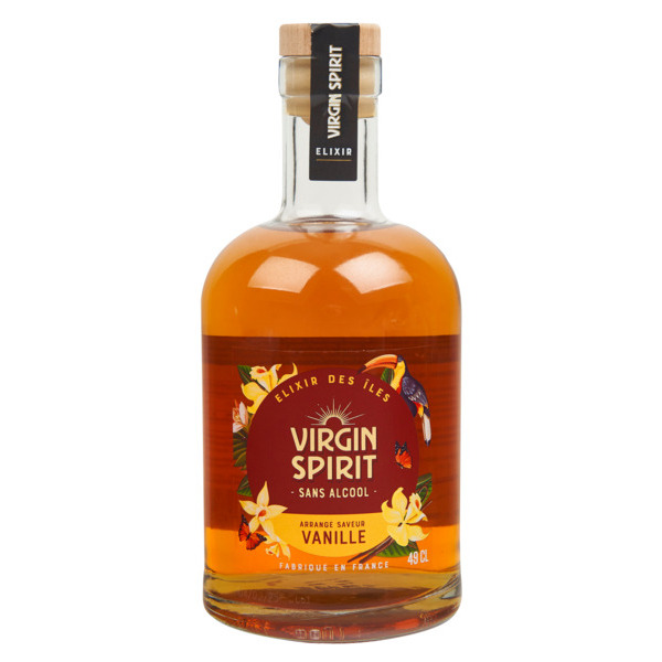 Elixir Des Iles Arrangé Saveur Vanille Sans Alcool Virgin Spirit code EAN 3596710530427 