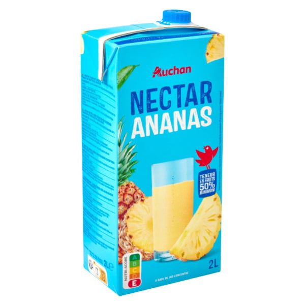  Nectar Ananas Auchan code EAN 3596710531660 