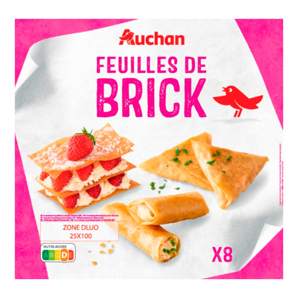 Feuilles De Brick Auchan 3596710539581 
