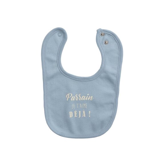  Maïka Bavoir annonce parrain  Bleu  code EAN 3597521100618 