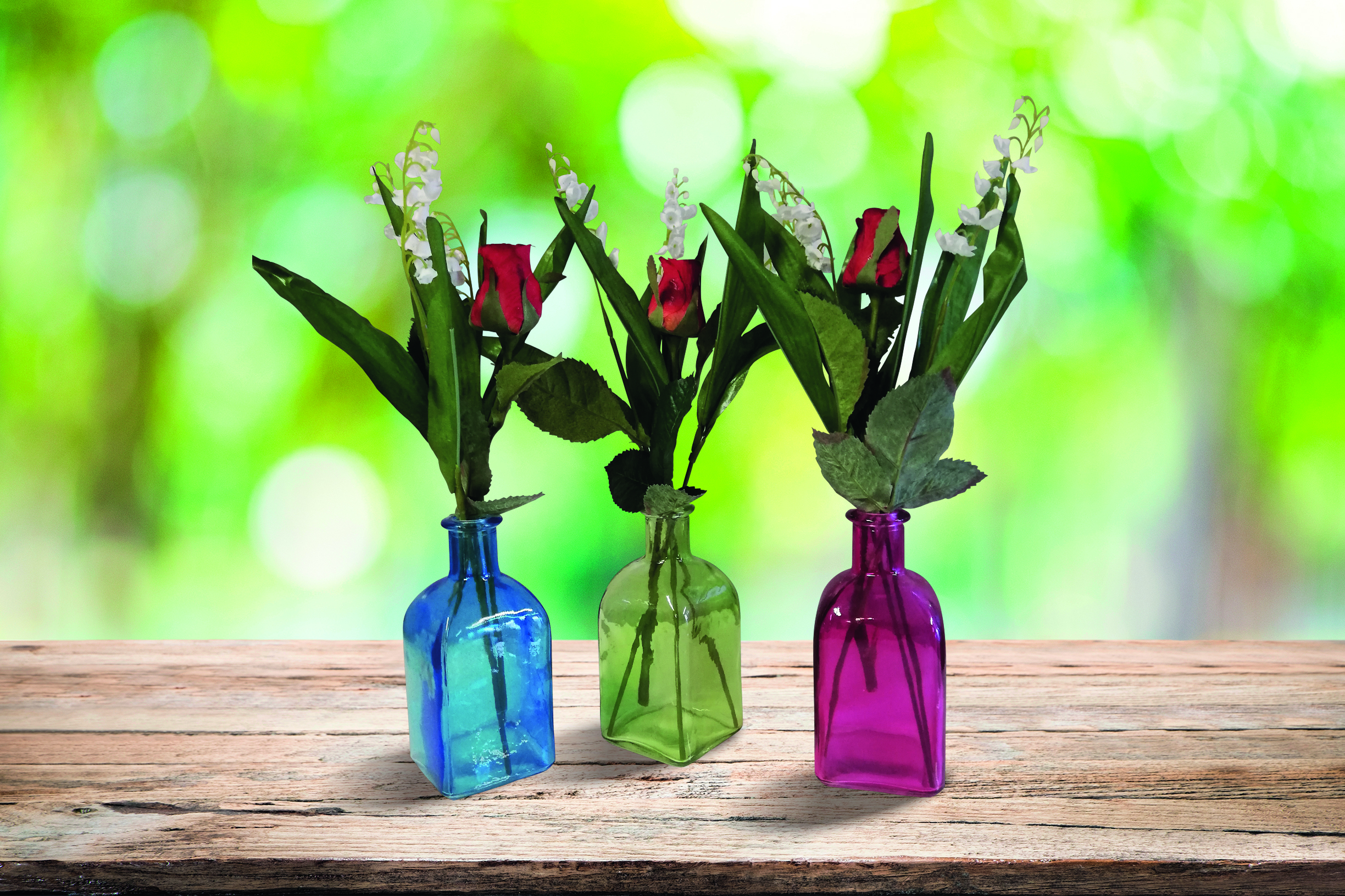  COMPOSITION MUGUET 3 BRINS + 1 ROSE code EAN 3597854678907 