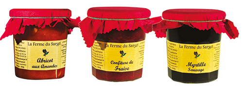 LA FERME DU SARGET CONFITURE ARTISANALE code EAN 3598236 