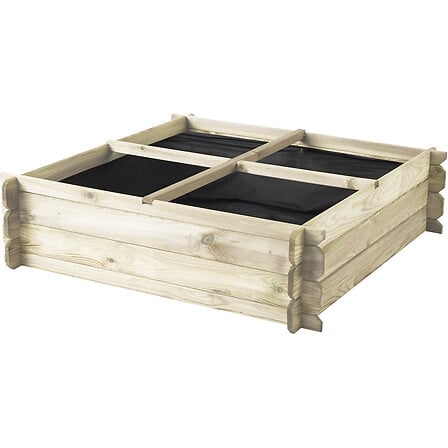 FOREST STYLE Carré Potager au Sol BASIL - Bois ...