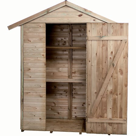 FOREST STYLE Armoire de jardin bois LEO 1,1m², 2 étagères code EAN 3598740032629 