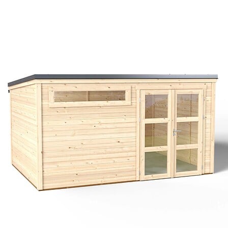 Abri de jardin bois Shelty+ Modern – 10,9 m²