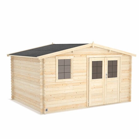 Abri de jardin bois Juno – 10,1 m²