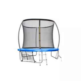  Trampoline noir et bleu Soulet , diamètre 2,44 m code EAN 3598740045582 