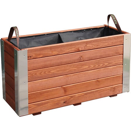 FOREST STYLE Bac Bambou coloris teck 72 litres ...