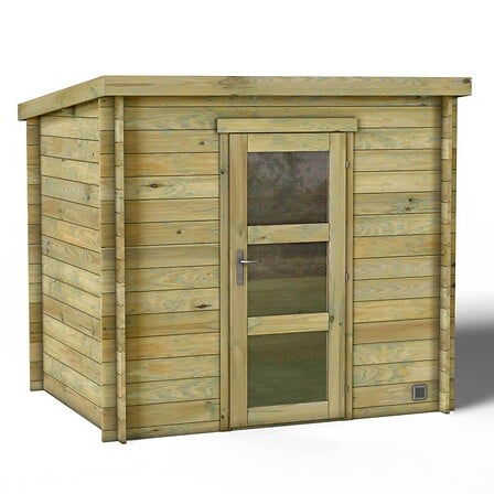 Abri de jardin bois Nicia Modern 3,9 m2