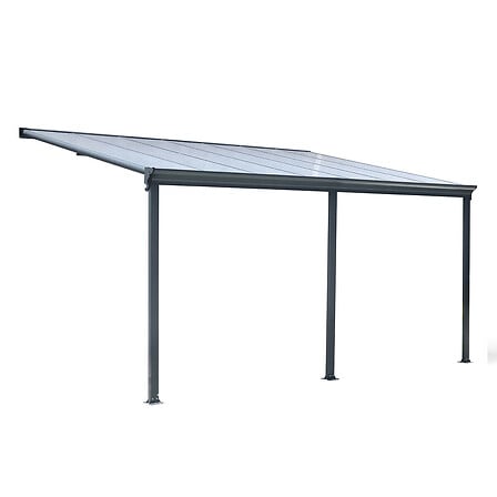 Pergola aluminium adossée Louis – 13 m²