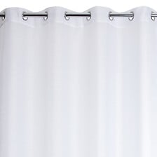 Voilage - Zin blanc - 140x240cm