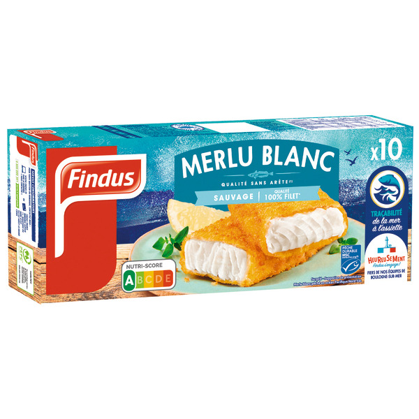 PANÉS DE MERLU BLANC MSC SURGELÉS 
