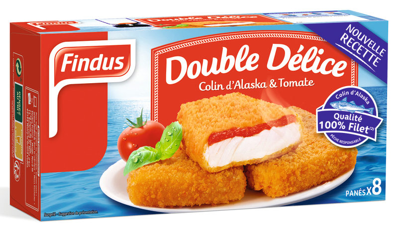 DOUBLE DÉLICE COLIN ALASKA MSC X8 SURGELES FINDUS