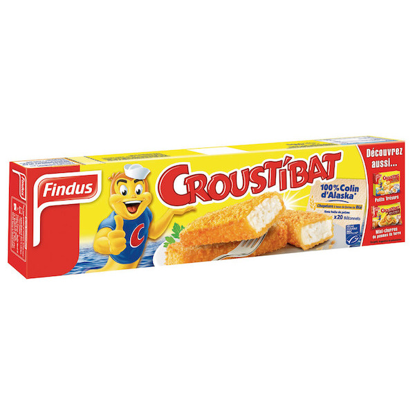 Croustibat surgelé 3599741004462 FINDUS Croustibat surgelé 3599741004462 FINDUS
