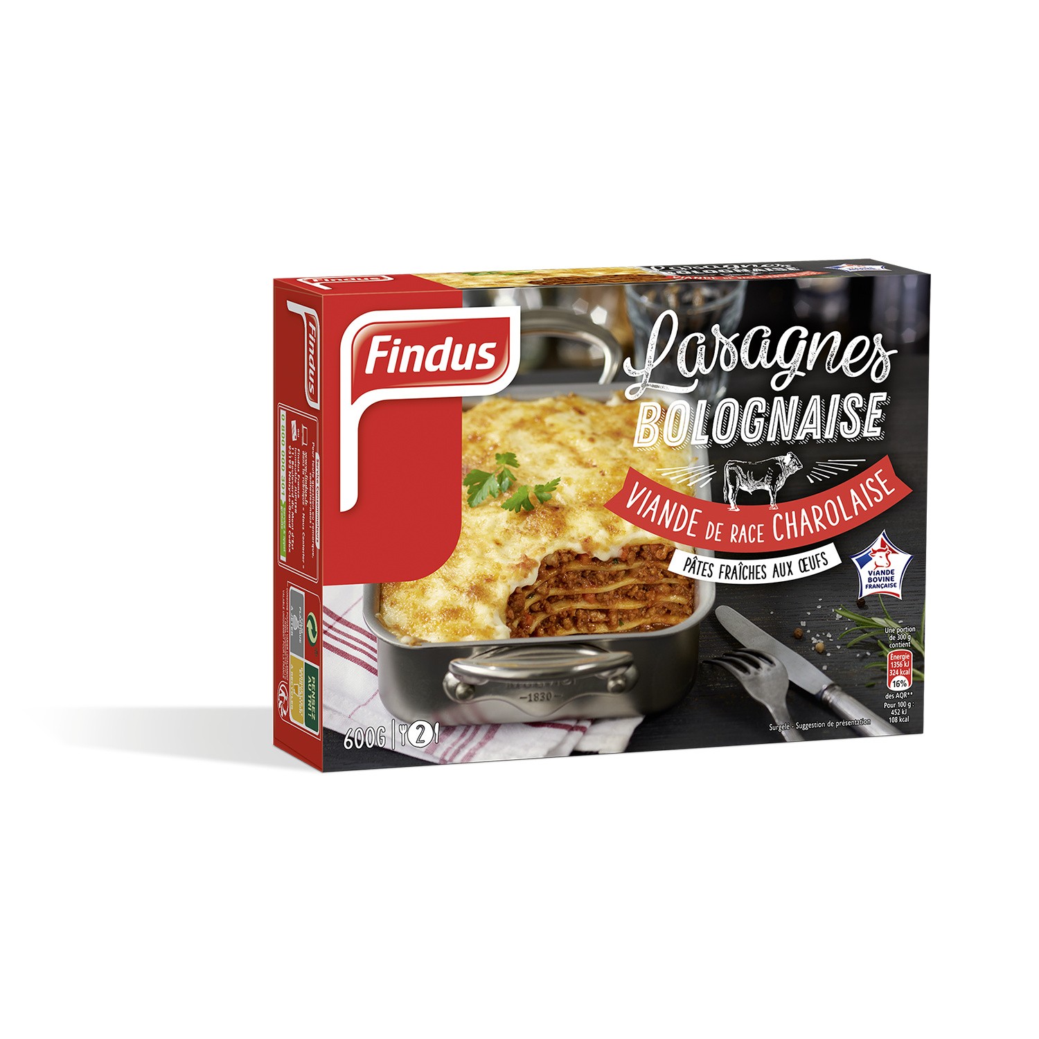 Plat cuisiné Lasagnes à la bolognaise FINDUS
