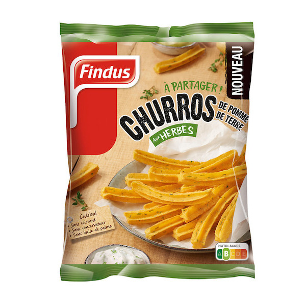 findus Churros surgelés code EAN 3599741004974 