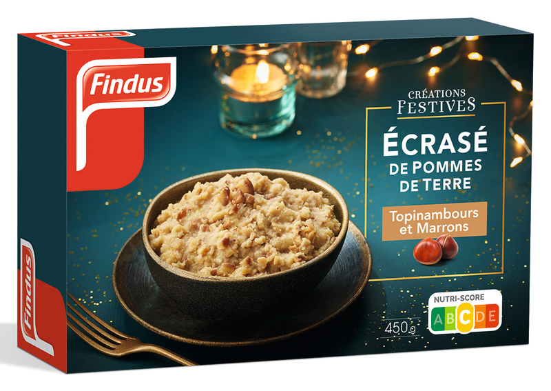 ECRASÉ DE PDT TOPINAMBOURS ET MARRONS Findus