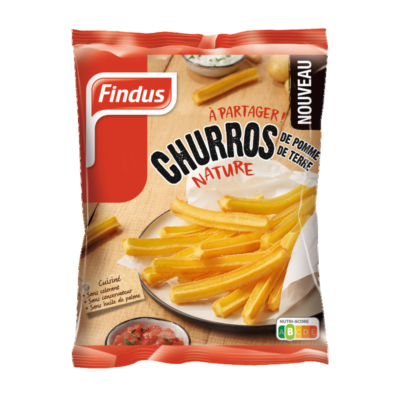CHURROS DE POMMES DE TERRE CLASSIQUE SURGELÉS F...