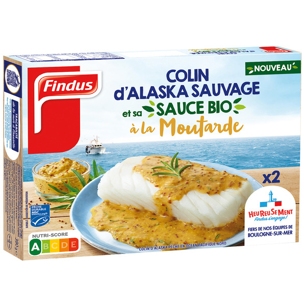 Colin d'Alaska sauvage surgelé