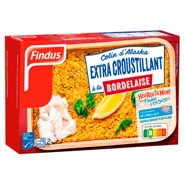Colin D'alaska À La Bordelaise Surgelé Findus 3599741007029 Colin D'alaska À La Bordelaise Surgelé Findus 3599741007029