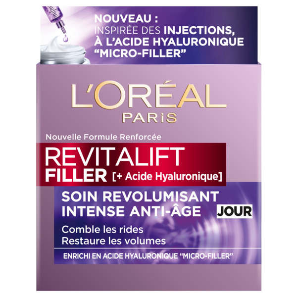  Soin Revolumisant Anti-Age Jour Revitalift Filler L'oreal code EAN 3600522251958 
