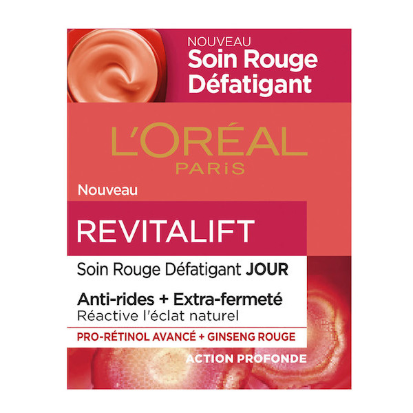 Soin Rouge Défatigant jour Revitalift 