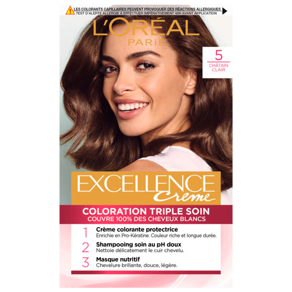  Coloration Excellence 6 Blond Fonce code EAN 3600524079598 