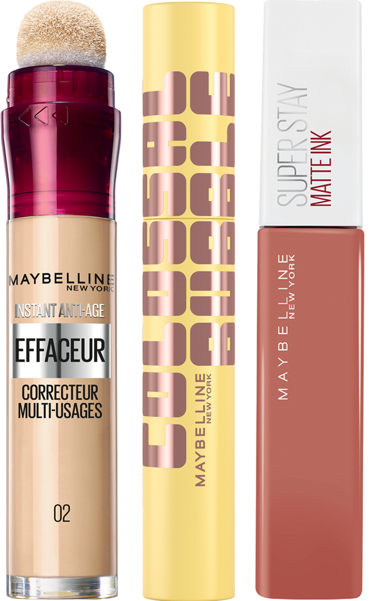 MAYBELLINE NEW YORK SUR LES PRODUITS PRÉSENTS EN MAGASIN DE LA GAMME "MAYBELLINE" code EAN 3600531701802 