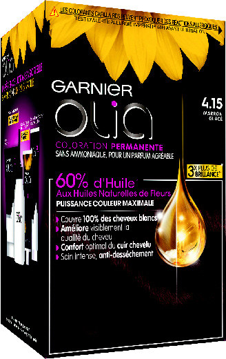  COLORATION(1)(3) “OLIA DE GARNIER” code EAN 3600541232679 