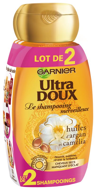 SHAMPOOING  MERVEILLEUX HUILES D'ARGAN ET CAMÉL...