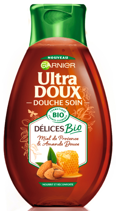 GEL DOUCHE DELICE BIO  250ML MIEL & AMANDE DOUC...