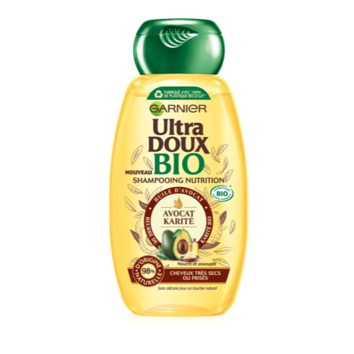 Shampoing ultra doux nutritioin avocat karité B...